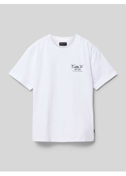 T-shirt z nadrukiem z logo model ‘Mezzo’ ze sklepu Peek&Cloppenburg  w kategorii T-shirty chłopięce - zdjęcie 173636553
