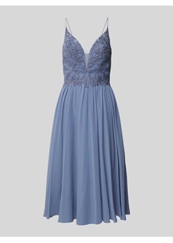 Sukienka koktajlowa z koronką szydełkową ze sklepu Peek&Cloppenburg  w kategorii Sukienki - zdjęcie 173636601