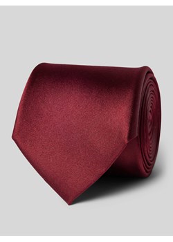 Krawat jedwabny o klasycznym fasonie ze sklepu Peek&Cloppenburg  w kategorii Krawaty - zdjęcie 173636640