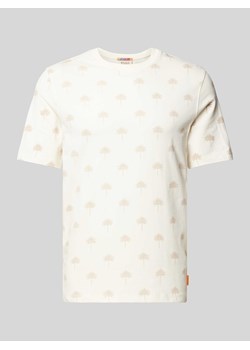 T-shirt we wzory na całej powierzchni ze sklepu Peek&Cloppenburg  w kategorii T-shirty męskie - zdjęcie 173636652