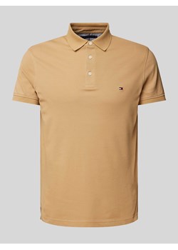 Koszulka polo o kroju slim fit z wyhaftowanym logo ze sklepu Peek&Cloppenburg  w kategorii T-shirty męskie - zdjęcie 173638414