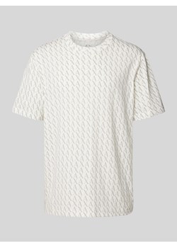 T-shirt z nadrukiem z logo na całej powierzchni ze sklepu Peek&Cloppenburg  w kategorii T-shirty męskie - zdjęcie 173638501