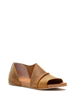 Comfortfusse Skórzane sandały w kolorze jasnobrązowym ze sklepu Limango Polska w kategorii Sandały damskie - zdjęcie 173638651