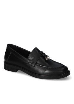 Mokasyny Nessi 24610 Czarny 1 lico ze sklepu Arturo-obuwie w kategorii Mokasyny damskie - zdjęcie 173644732