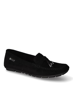 Mokasyny Nessi 24617 Czarny 19 zamsz ze sklepu Arturo-obuwie w kategorii Mokasyny damskie - zdjęcie 173644744