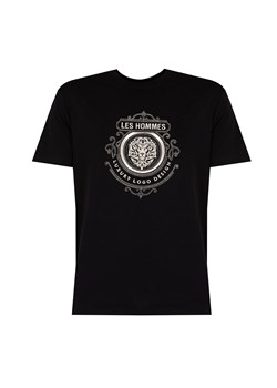 Les Hommes T-Shirt "Luxury Logo" | LBT1027700E | Mężczyzna | Czarny ze sklepu ubierzsie.com w kategorii T-shirty męskie - zdjęcie 173645494