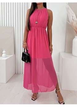 sukienka laval neonowy róż one size ze sklepu UBRA w kategorii Sukienki - zdjęcie 173645884