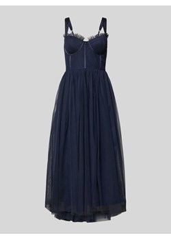 Sukienka koktajlowa o długości do kolan z wyprofilowanymi miseczkami ze sklepu Peek&Cloppenburg  w kategorii Sukienki - zdjęcie 173646950