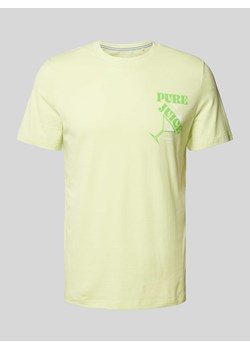 T-shirt z nadrukowanym motywem ze sklepu Peek&Cloppenburg  w kategorii T-shirty męskie - zdjęcie 173647002