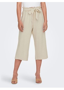 JDY Spodnie w kolorze beżowym ze sklepu Limango Polska w kategorii Spodnie damskie - zdjęcie 173648844