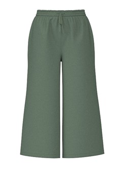 Pieces Spodnie w kolorze zielonym ze sklepu Limango Polska w kategorii Spodnie damskie - zdjęcie 173649003