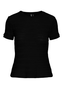 Pieces Koszulka w kolorze czarnym ze sklepu Limango Polska w kategorii Bluzki damskie - zdjęcie 173649573