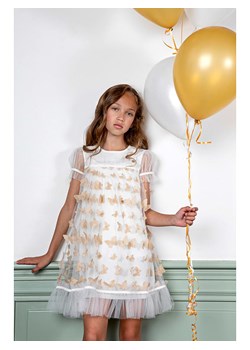 Lechiq Sukienka w kolorze kremowym ze sklepu Limango Polska w kategorii Sukienki dziewczęce - zdjęcie 173649792