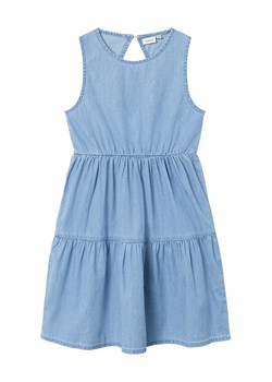 name it Sukienka &quot;Signe&quot; w kolorze niebieskim ze sklepu Limango Polska w kategorii Sukienki dziewczęce - zdjęcie 173649802