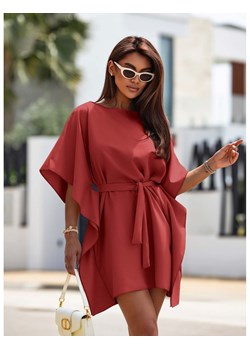 Kobieca sukienka nietoperz CANDICE - czerwona ze sklepu magmac.pl w kategorii Sukienki - zdjęcie 173651401