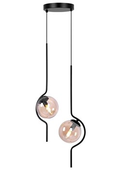 Bursztynowa designerska lampa wisząca - 3X A473 H0-B17 ze sklepu Edinos.pl w kategorii Lampy wiszące - zdjęcie 173652474