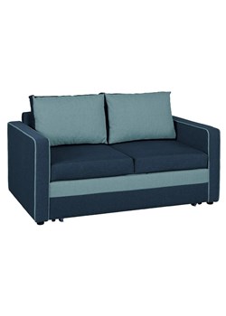 Granatowo-niebieska sofa z pojemnikiem - Irlo ze sklepu Edinos.pl w kategorii Sofy i kanapy - zdjęcie 173652563