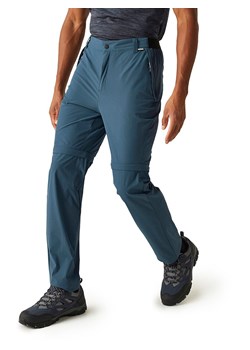 Regatta Spodnie funkcyjne Zipp-Off &quot;Travel LIght&quot; w kolorze niebieskim ze sklepu Limango Polska w kategorii Spodnie męskie - zdjęcie 173653351