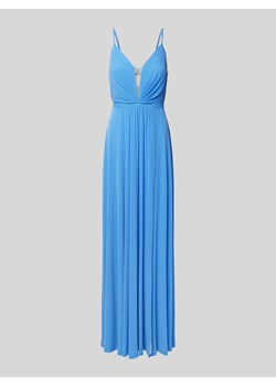 Sukienka wieczorowa z talią ze sklepu Peek&Cloppenburg  w kategorii Sukienki - zdjęcie 173653913