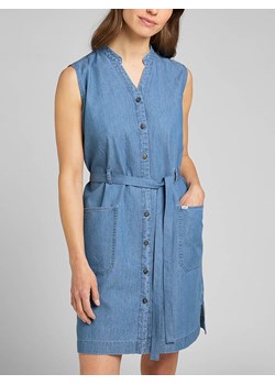 Lee Sukienka dżinsowa w kolorze błękitnym ze sklepu Limango Polska w kategorii Sukienki - zdjęcie 173655352