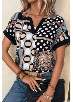 Bluzka DROFIVA ze sklepu Ivet Shop w kategorii Bluzki damskie - zdjęcie 173660200