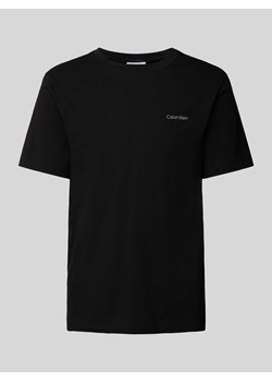 T-shirt z nadrukiem z logo model ‘ENLARGED’ ze sklepu Peek&Cloppenburg  w kategorii T-shirty męskie - zdjęcie 173660293