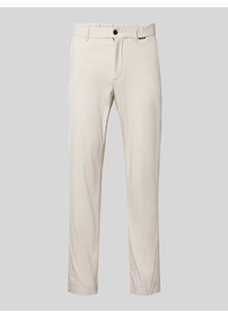 Spodnie o luźnym kroju z detalem z logo model ‘TECH’ ze sklepu Peek&Cloppenburg  w kategorii Spodnie męskie - zdjęcie 173660311