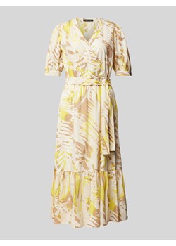 Sukienka midi ze wzorem na całej powierzchni ze sklepu Peek&Cloppenburg  w kategorii Sukienki - zdjęcie 173660474