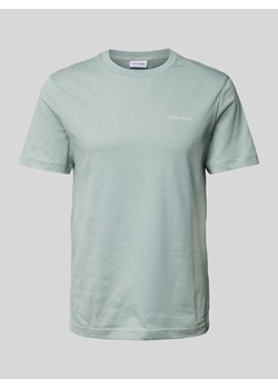 T-shirt z nadrukiem z logo model ‘ENLARGED’ ze sklepu Peek&Cloppenburg  w kategorii T-shirty męskie - zdjęcie 173660504
