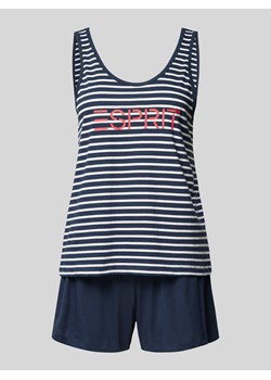 Piżama z elastycznym pasem model ‘MIA’ ze sklepu Peek&Cloppenburg  w kategorii Piżamy damskie - zdjęcie 173660544