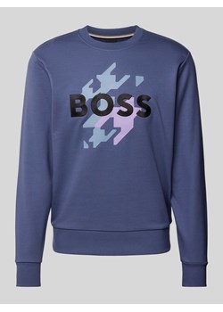 Bluza z wyhaftowanym logo model ‘Soleri’ ze sklepu Peek&Cloppenburg  w kategorii Bluzy męskie - zdjęcie 173660614