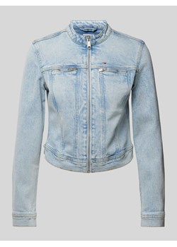 Kurtka jeansowa z zamkiem błyskawicznym ze sklepu Peek&Cloppenburg  w kategorii Kurtki damskie - zdjęcie 173660634