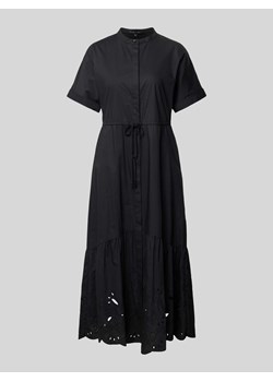 Sukienka midi z haftem angielskim ze sklepu Peek&Cloppenburg  w kategorii Sukienki - zdjęcie 173660641