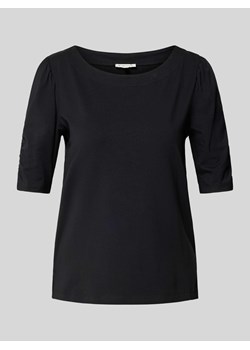 T-shirt z marszczeniami ze sklepu Peek&Cloppenburg  w kategorii Bluzki damskie - zdjęcie 173660700