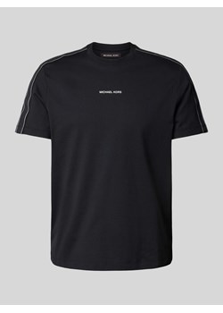 T-shirt z lampasami ze sklepu Peek&Cloppenburg  w kategorii T-shirty męskie - zdjęcie 173662204
