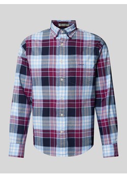 Koszula casualowa o kroju regular fit z wyhaftowanym logo ze sklepu Peek&Cloppenburg  w kategorii Koszule męskie - zdjęcie 173662232