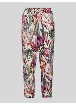 Spodnie materiałowe z bocznymi,wpuszczanymi kieszeniami ze sklepu Peek&Cloppenburg  w kategorii Spodnie damskie - zdjęcie 173662234
