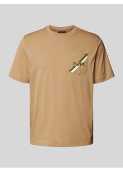 T-shirt z kieszenią na piersi ze sklepu Peek&Cloppenburg  w kategorii T-shirty męskie - zdjęcie 173662281