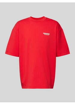 T-shirt o kroju oversized z nadrukiem z logo model ‘ALCHAR’ ze sklepu Peek&Cloppenburg  w kategorii T-shirty męskie - zdjęcie 173662284