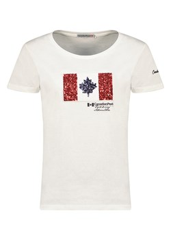 Canadian Peak Koszulka &quot;Jermioneak&quot; w kolorze białym ze sklepu Limango Polska w kategorii Bluzki damskie - zdjęcie 173662324