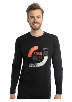Roadsign Koszulka w kolorze czarnym ze sklepu Limango Polska w kategorii T-shirty męskie - zdjęcie 173663022