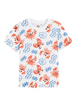 COOL CLUB Koszulka w kolorze białym ze sklepu Limango Polska w kategorii T-shirty chłopięce - zdjęcie 173663061