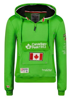 Canadian Peak Bluza &quot;Galapagos&quot; w kolorze zielonym ze sklepu Limango Polska w kategorii Bluzy męskie - zdjęcie 173663231