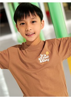 Sinsay - Koszulka - beżowy ze sklepu Sinsay w kategorii T-shirty chłopięce - zdjęcie 173664322