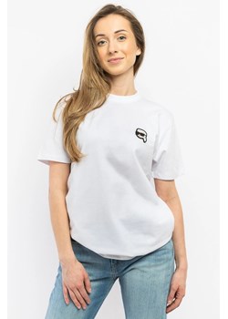 t-shirt damski karl lagerfeld 236w1701 biały ze sklepu Royal Shop w kategorii Bluzki damskie - zdjęcie 173664463