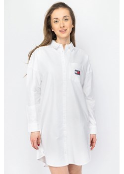 sukienka damska tommy jeans dw0dw12150 biały ze sklepu Royal Shop w kategorii Sukienki - zdjęcie 173664512