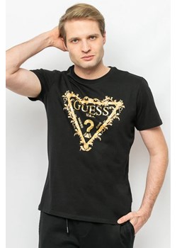 t-shirt męski guess m4ri62 k9rm1 czarny ze sklepu Royal Shop w kategorii T-shirty męskie - zdjęcie 173664562