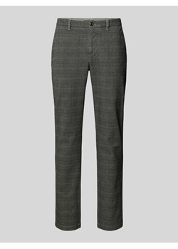 Spodnie materiałowe z kieszeniami z tyłu model ‘DENTON’ ze sklepu Peek&Cloppenburg  w kategorii Spodnie męskie - zdjęcie 173665052