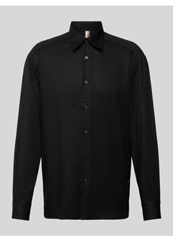 Koszula casualowa o kroju relaxed fit z kołnierzykiem typu kent model ‘Cory’ ze sklepu Peek&Cloppenburg  w kategorii Koszule męskie - zdjęcie 173665130