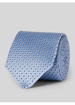 Krawat jedwabny o klasycznym fasonie (6,4 cm) ze sklepu Peek&Cloppenburg  w kategorii Krawaty - zdjęcie 173665152